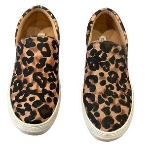 STEVE MADDEN GILLS LEOPARD PLATFORM SNEAKERS